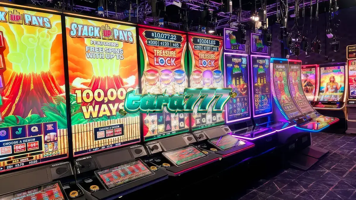 Isang digital na representasyon ng live-streamed slot machine na nagpapakita ng modernong interface at teknolohiya.